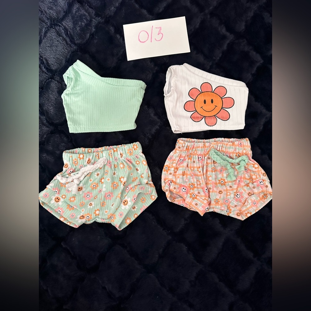 Infant summer sets handmade